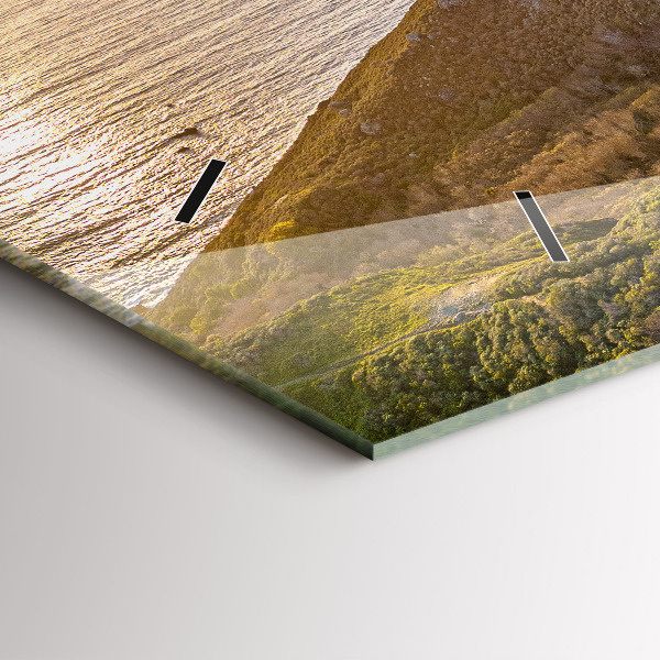 Zegar poziomy Droga po San Francisco