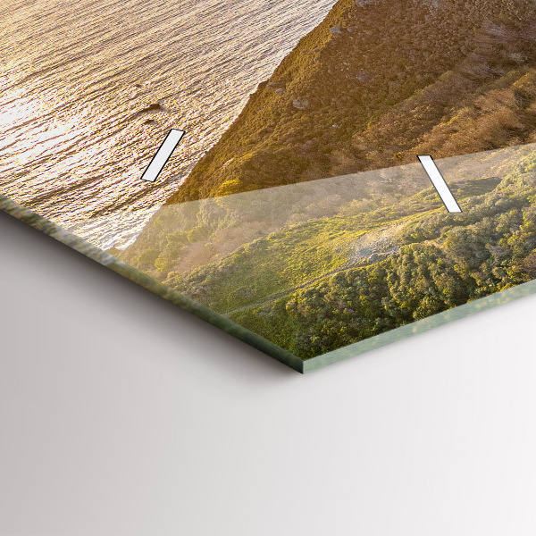 Zegar poziomy Droga po San Francisco