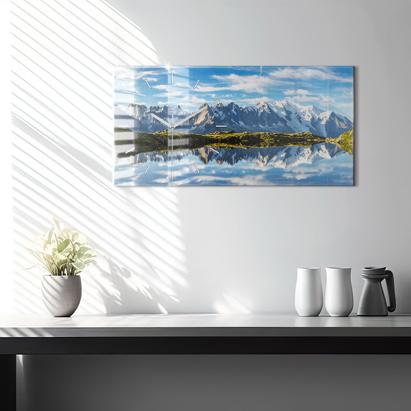 Zegar szklany poziomy Dolina Chamonix, Alpy Francuskie