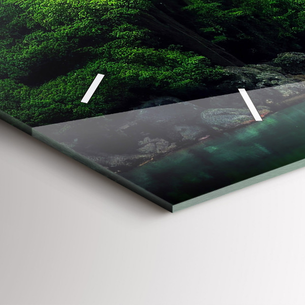 Zegar poziomy Pejzaż natury Tajlandii