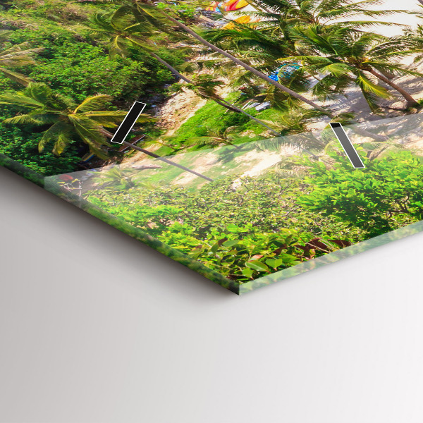 Zegar ścienny poziomy Park narodowy Tajlandia