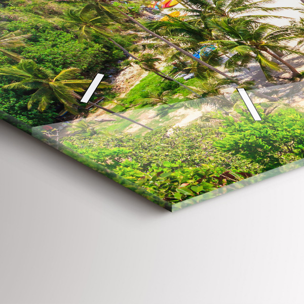 Zegar ścienny poziomy Park narodowy Tajlandia