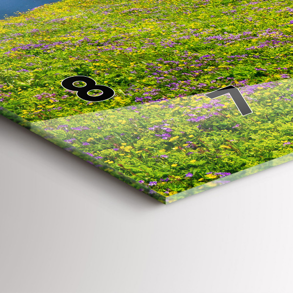 Zegar szklany poziomy Rezerwat Hornstrandir Islandia