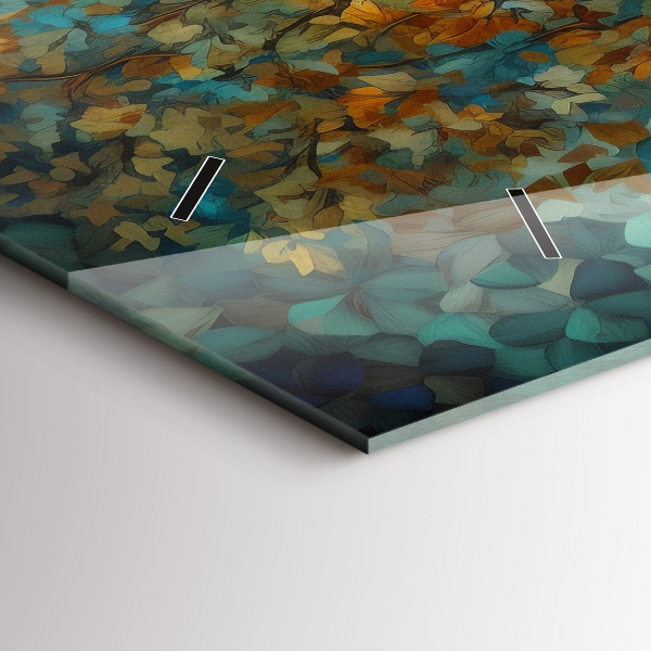 Zegar poziomy Drzewo mozaikowe