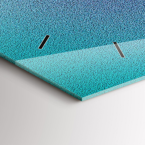 Zegar szklany poziomy Wzór gradient