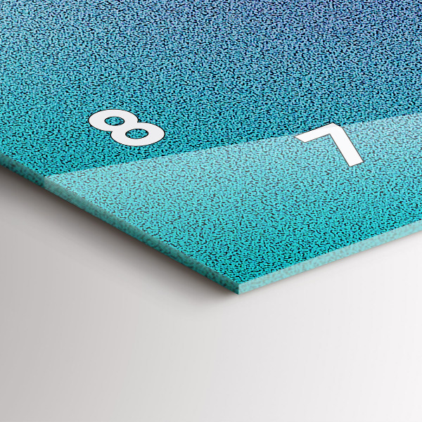 Zegar szklany poziomy Wzór gradient