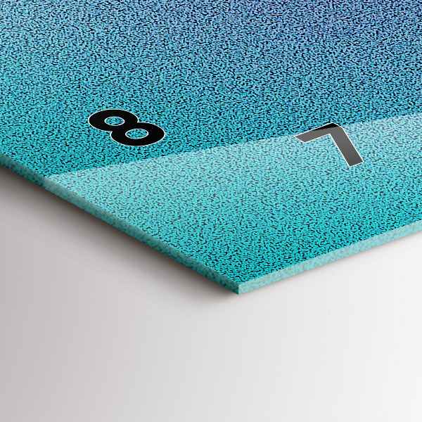 Zegar szklany poziomy Wzór gradient