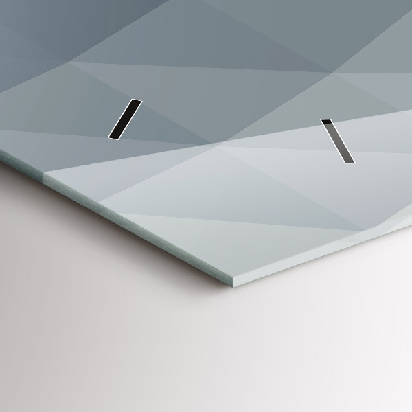 Zegar szklany poziomy Abstrakcja fali