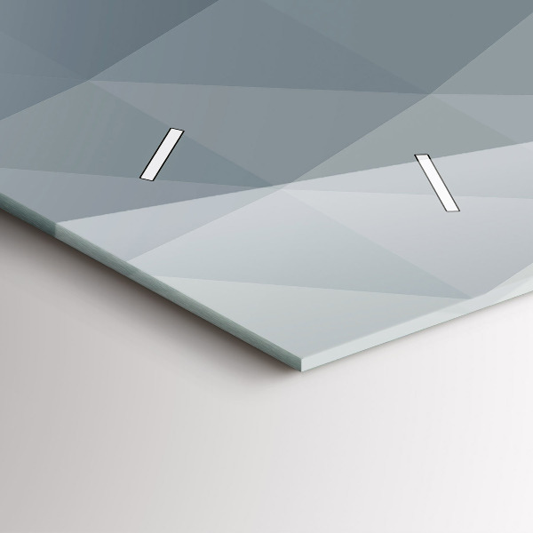 Zegar szklany poziomy Abstrakcja fali