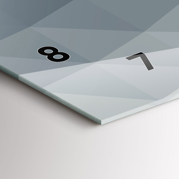 Zegar szklany poziomy Abstrakcja fali