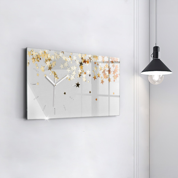 Zegar szklany poziomy Gwiazdy