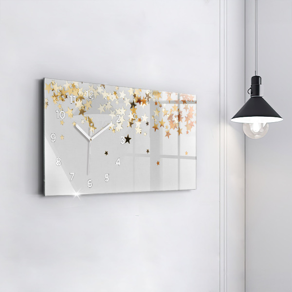Zegar szklany poziomy Gwiazdy