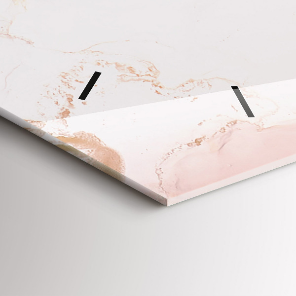 Zegar szklany poziomy Abstrakcyjny obraz