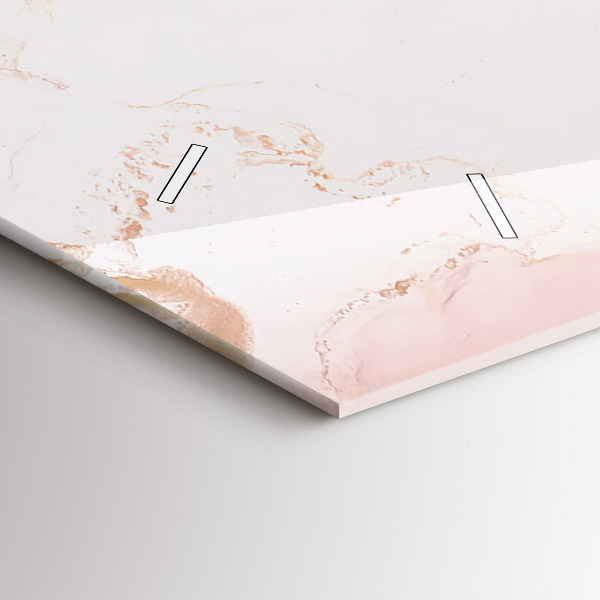 Zegar szklany poziomy Abstrakcyjny obraz