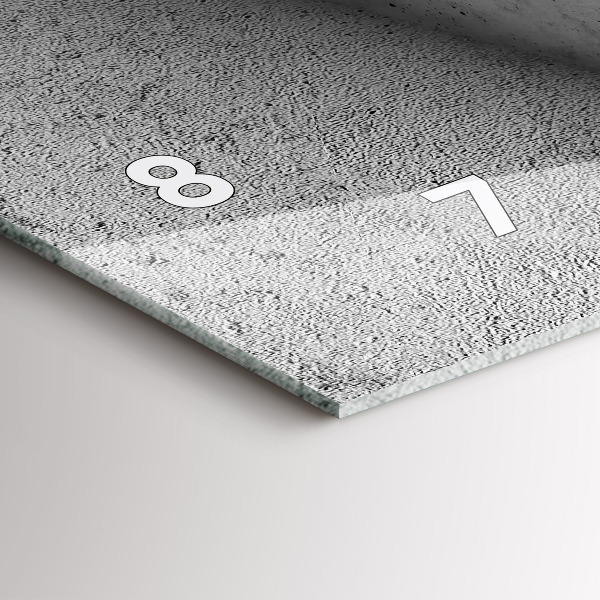 Zegar szklany poziomy Abstrakcja trójkąty