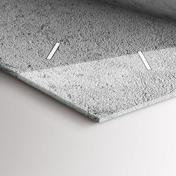 Zegar szklany poziomy Abstrakcja trójkąty