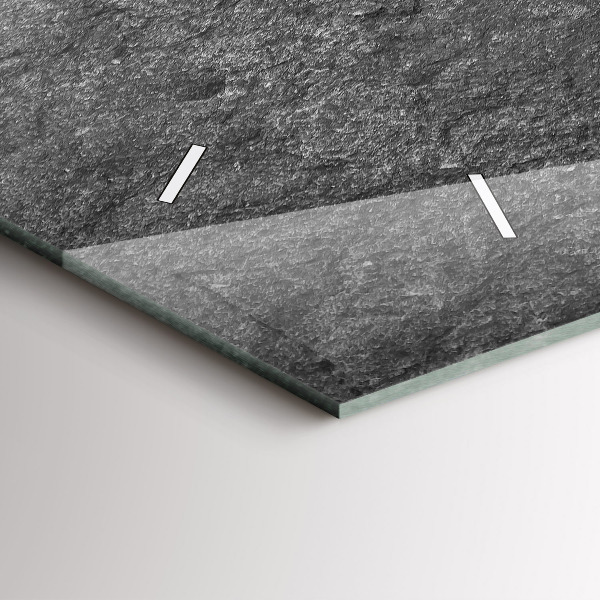 Zegar szklany poziomy Skała wulkaniczna