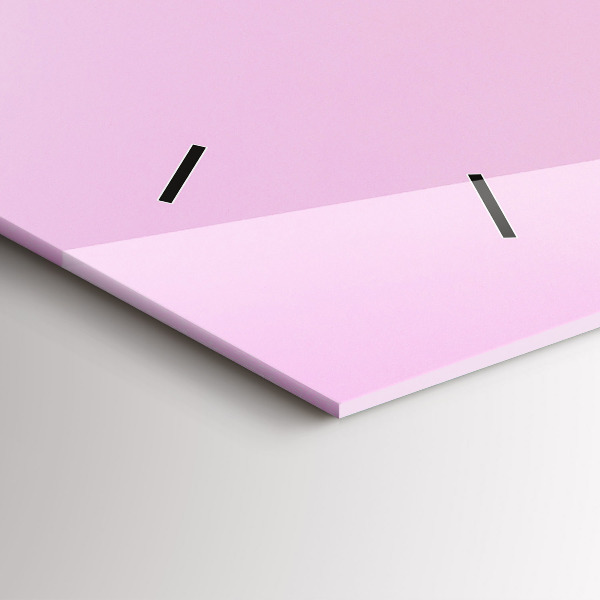 Zegar szklany poziomy Serce z kwiatów