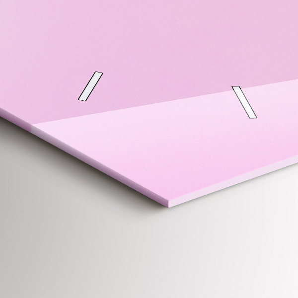 Zegar szklany poziomy Serce z kwiatów