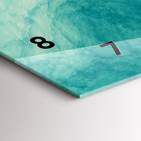 Zegar szklany poziomy Abstrakcja głębia