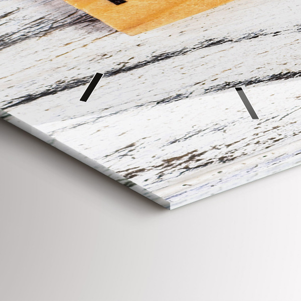 Zegar ścienny poziomy Rodzina