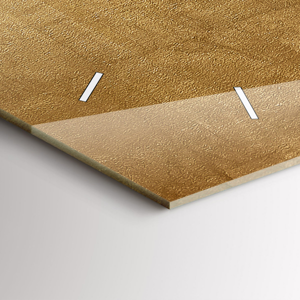 Zegar ścienny poziomy Dekoracyjne płótno