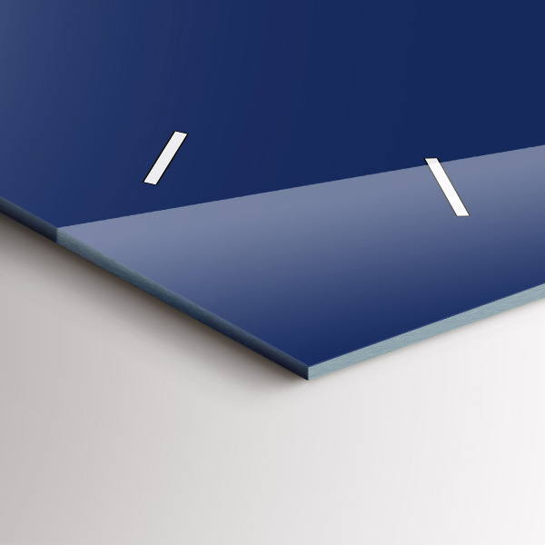 Zegar poziomy Kolor granatowy