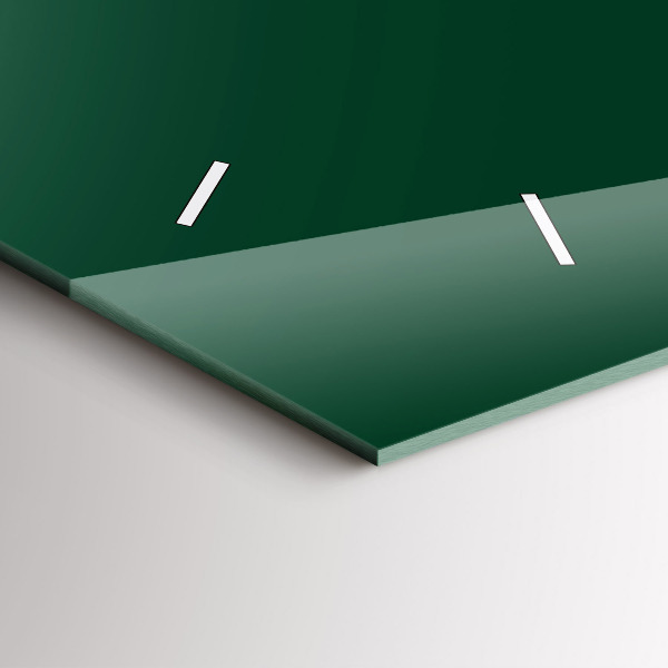 Zegar poziomy Kolor butelkowa zieleń