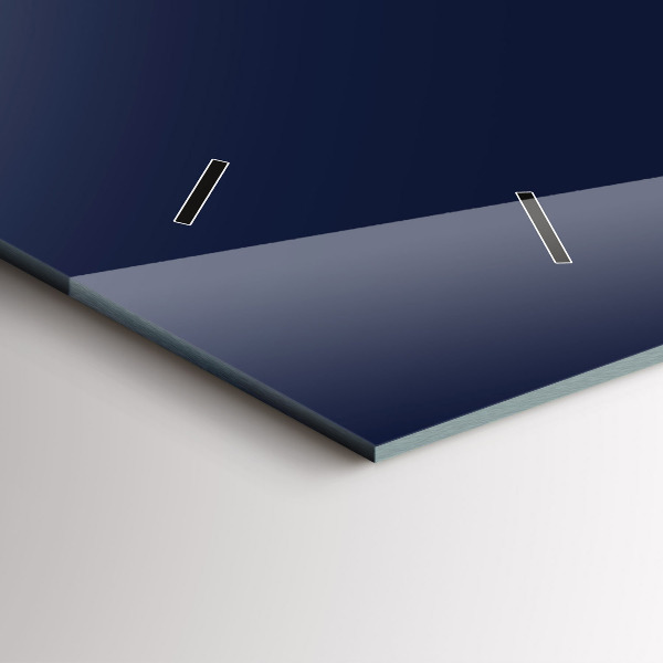 Zegar poziomy Kolor ciemny granatowy