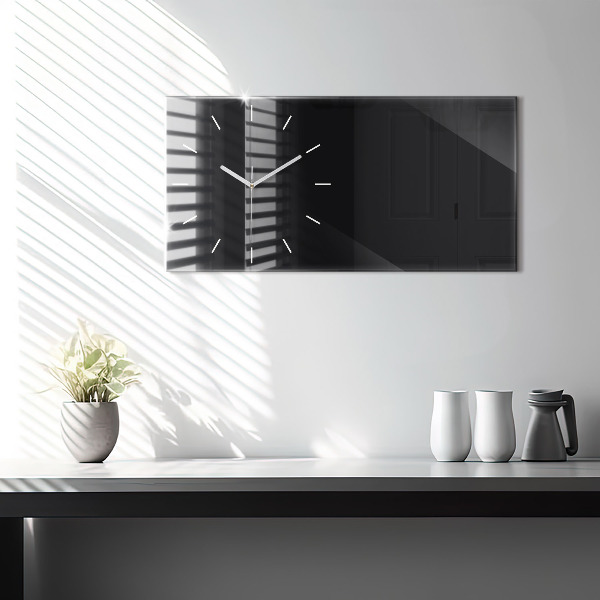 Zegar poziomy Kolor czarny