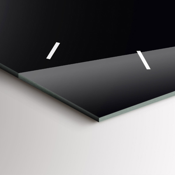 Zegar poziomy Kolor czarny