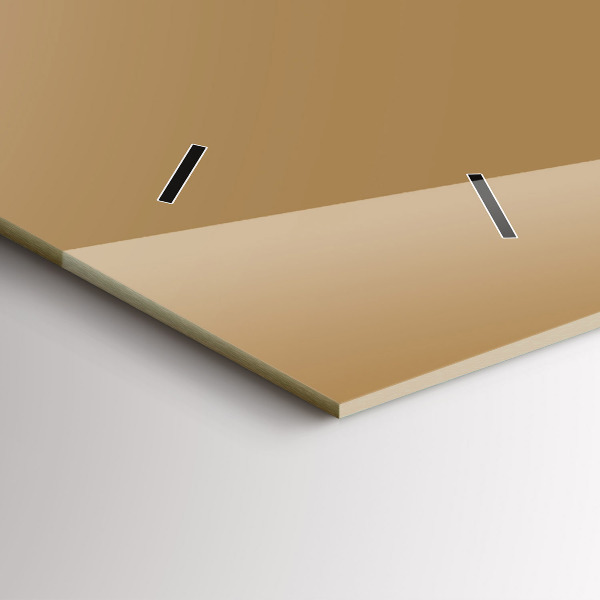 Zegar poziomy Kolor ciemny beżowy