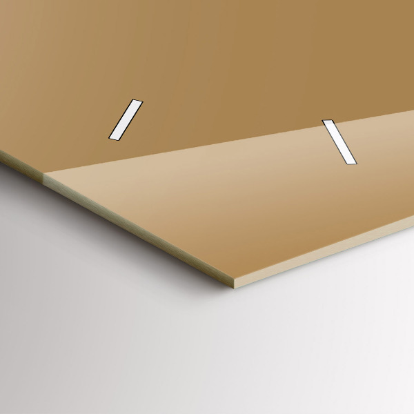 Zegar poziomy Kolor ciemny beżowy