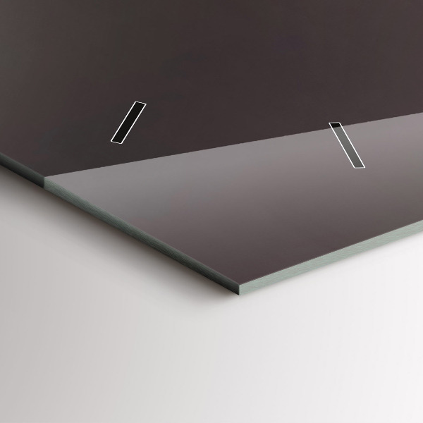 Zegar poziomy Lampka czerwonego wina