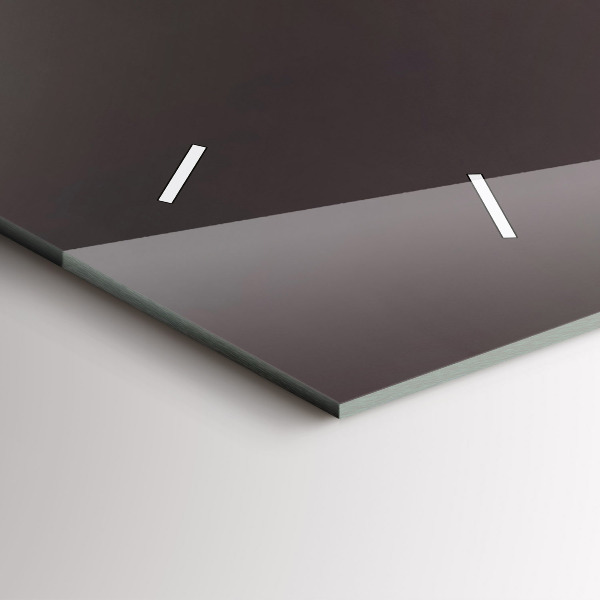 Zegar poziomy Lampka czerwonego wina