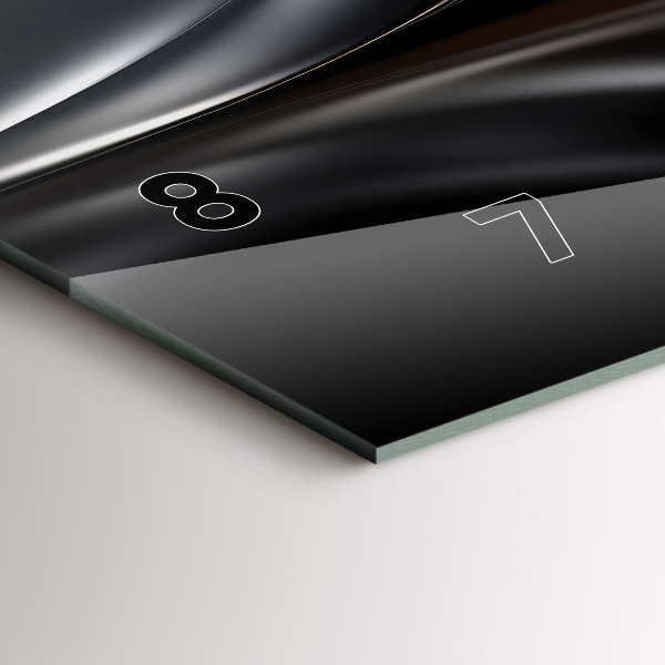 Zegar poziomy Abstrakcja