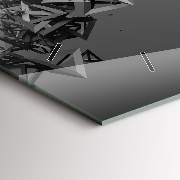 Zegar poziomy Abstrakcja