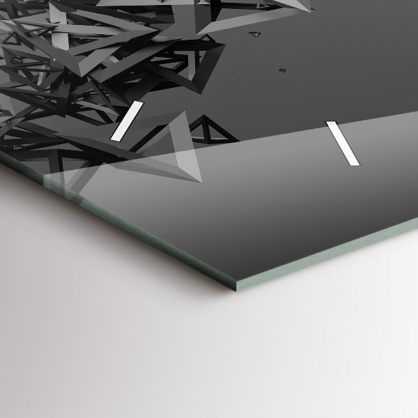 Zegar poziomy Abstrakcja