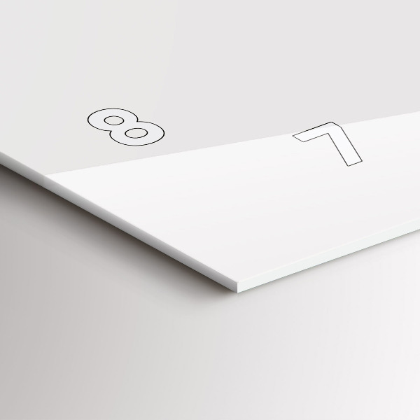 Zegar szklany poziomy Fazy księżyca i oko