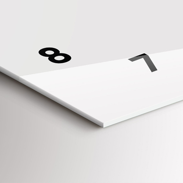 Zegar szklany poziomy Fazy księżyca i oko