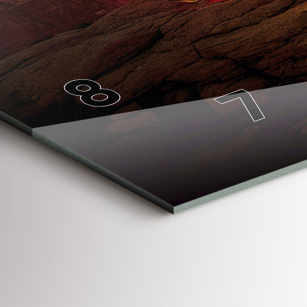 Zegar ścienny poziomy Wielki Kanion Arizona