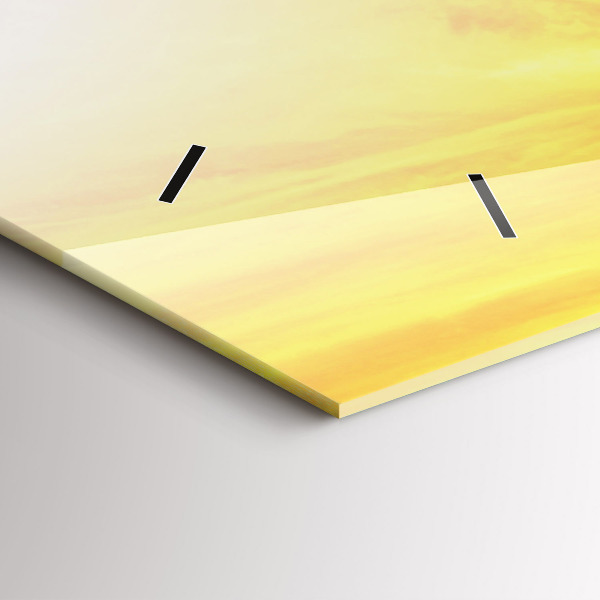 Zegar ścienny poziomy Wieża Eiffla w Paryżu