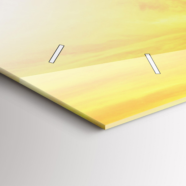 Zegar ścienny poziomy Wieża Eiffla w Paryżu