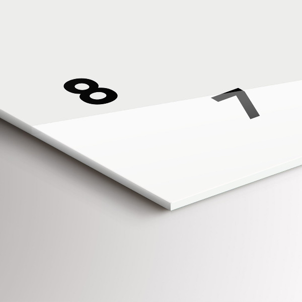 Zegar ścienny poziomy Rysunek wyścig kolarski