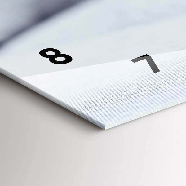 Zegar ścienny poziomy Kot na kanapie