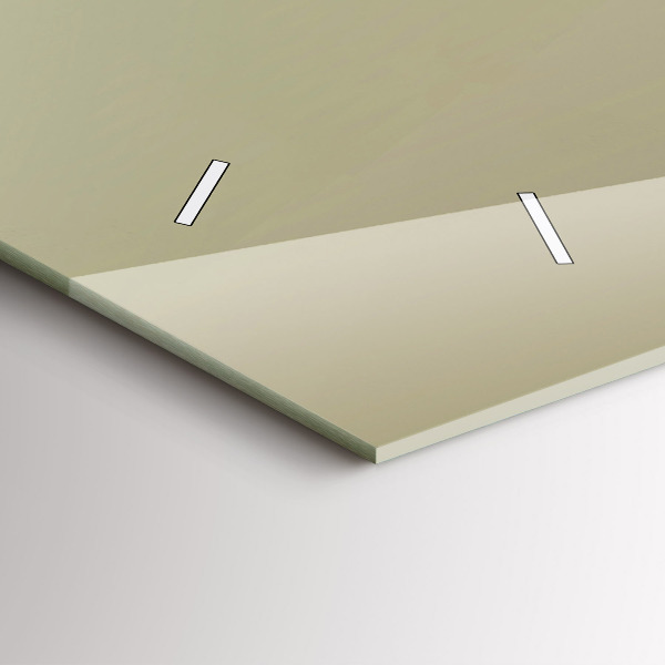 Zegar ścienny poziomy Graficzny łoś