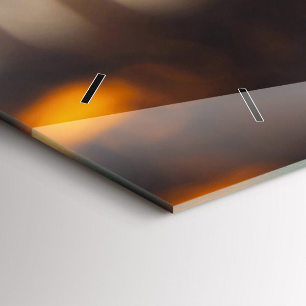 Zegar ścienny poziomy Szklane butelki