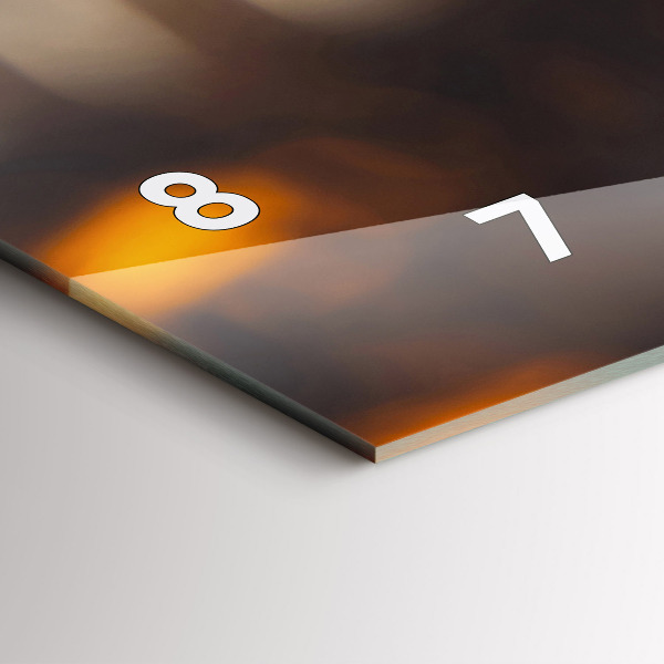 Zegar ścienny poziomy Szklane butelki