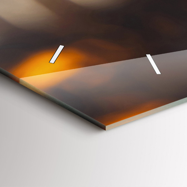 Zegar ścienny poziomy Szklane butelki