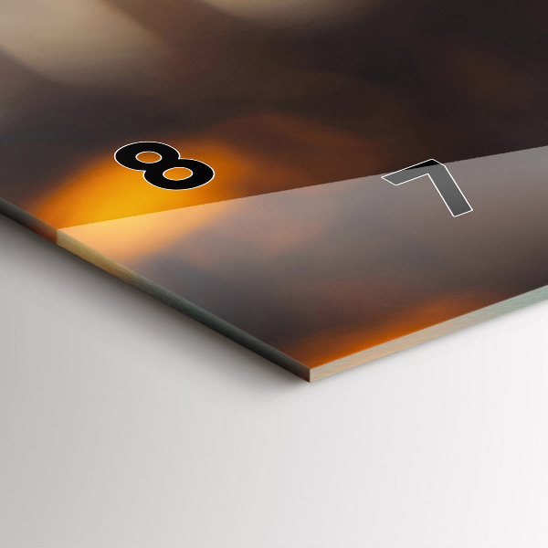 Zegar ścienny poziomy Szklane butelki